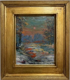 Claude Monet French 1840 - 1926 Oil on Canvas in the style of . Renoir & Manet Impressionist Era.