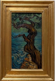 Vincent van Gogh Dutch (1853–1890)  Oil on canvas in the style of, the Gauguin, Bernard Era