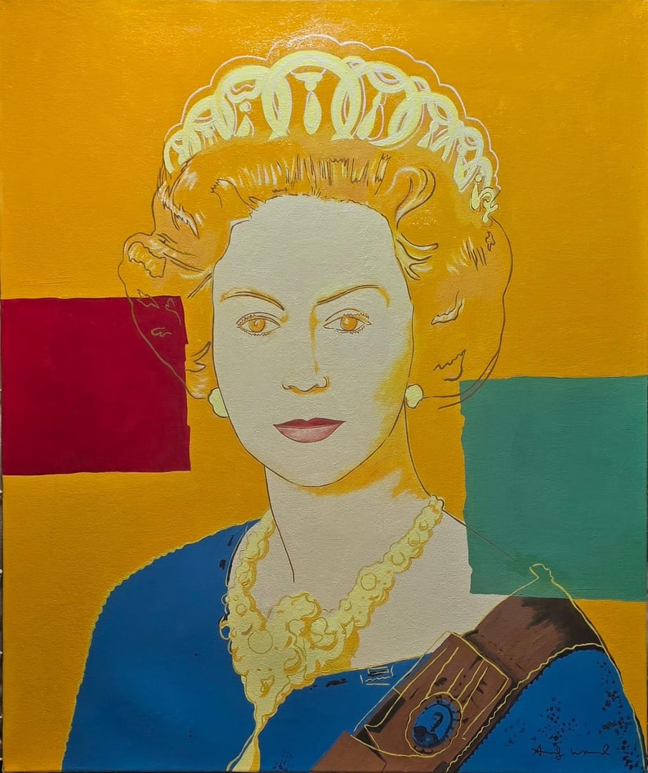 Andy Warhol American 1928-1987 Silkscreen ink on plywood box Painting in the style of. Pop Art Era (1 of 5)