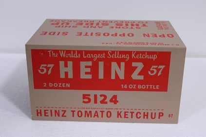 ANDY WARHOL (1928-1987) Heinz Tomato Ketchup Box in the style of . Pollock , Haring , Basquiat Era