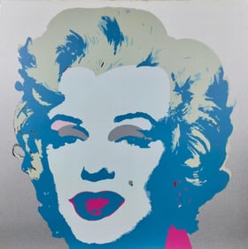 Andy Warhol American 1928-1987 Gouache on Paper Painting in the style of. Basquiat Pop Art Era
