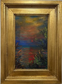 Claude Monet French (1840–1926)  Oil on canvas in the style of, the Renoir, Sisley, Pissarro
