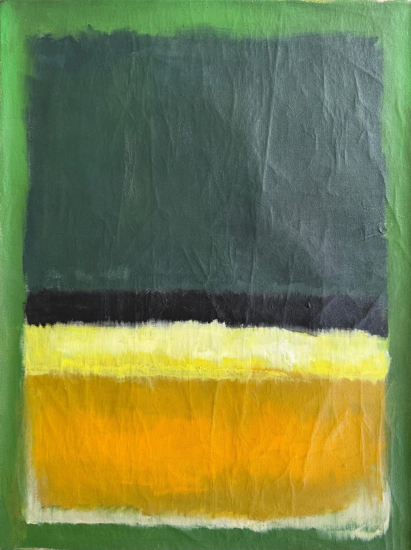 Mark Rothko American 1903–1970 Oil on Canvas in the style of. Barnett Newman, Clyfford Still Era (1 of 7)