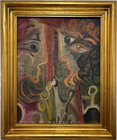 Pablo Picasso Spanish (1881–1973) Oil on Canvas in the style of. the Braque, Gris, Léger
