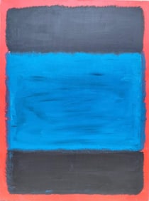 Mark Rothko American 1903 - 1970 Oil on Canvas painting In The Style of .Pollock Picasso Era