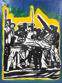 Fernand Leger French 1881-1955 oil on canvas in the style of . Picasso , Dali , Chagall Era