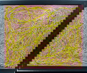 Jackson Pollock American 1912–1956 Oil and Enamel on Canvas in the style of. de Kooning, Rothko: DescriptionTitle: Number 38-B, 1951 Technique: Oil and enamel on canvas Measures: 19 x 24 inches Year: 1951 Condition: Good Provenance:First acquired in 1952 directly from New York by Mr. William Craw