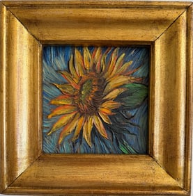 Vincent van Gogh (1853–1890) Dutch Oil on Canvas Painting in the Style of Van Gogh Late 19th