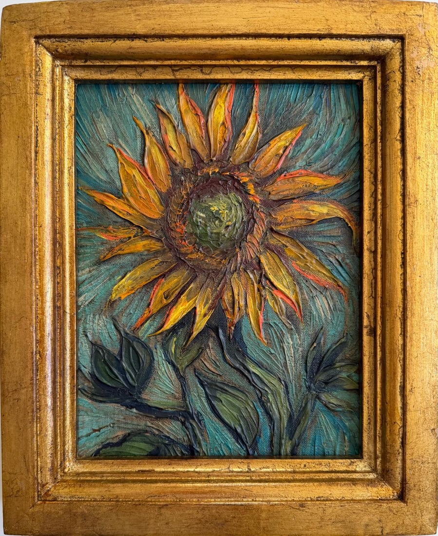 Vincent van Gogh (1853–1890) Dutch Oil on Canvas Painting in the Style of Van Gogh Late 19th (1 of 13)