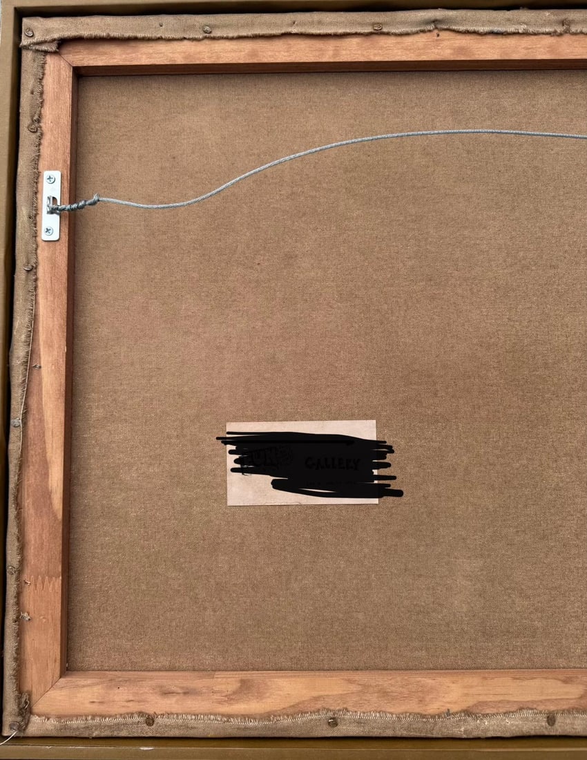 Keith Haring American 1958 - 1990 Acrylic/Masonite In The Style of. Warhol & Haring Pop Art Period. - 3