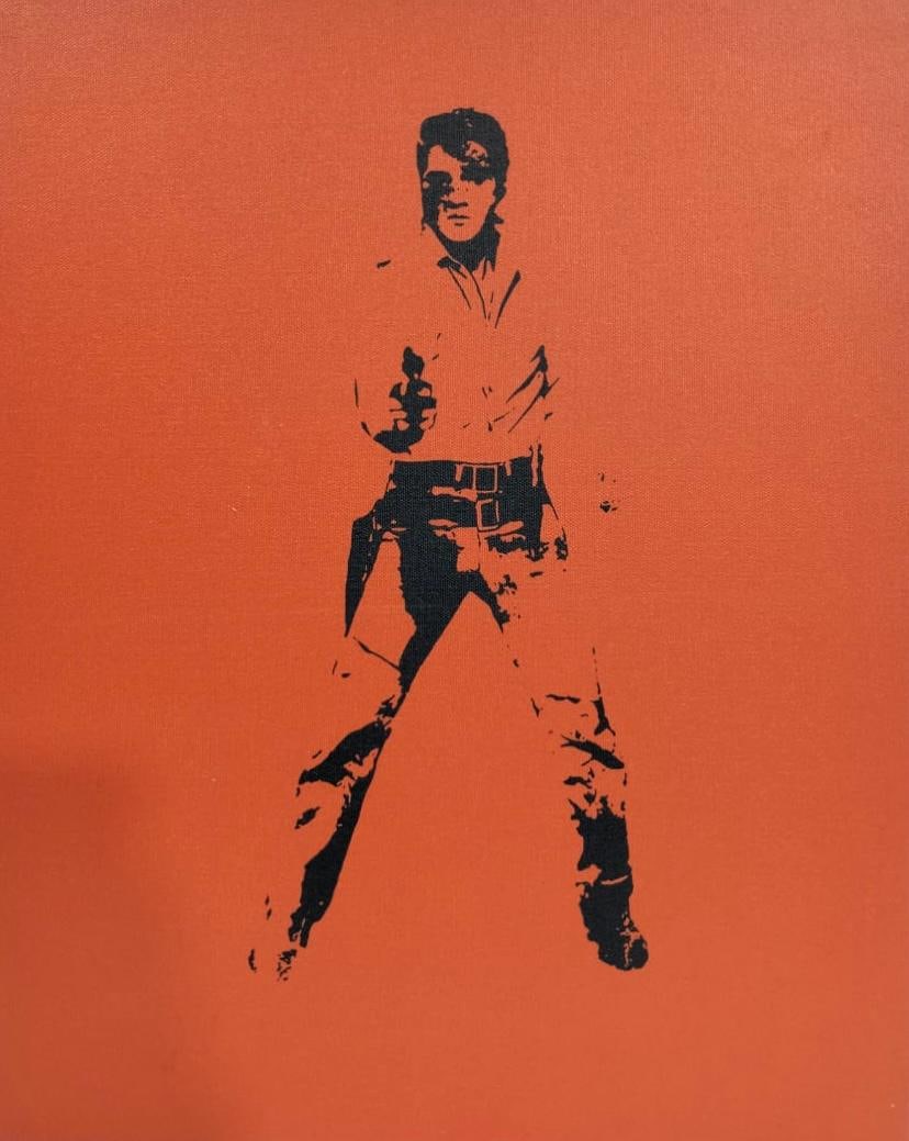 Andy Warhol 1928-1987 Silkscreen on Canvas in the style of. Warhol & Haring Pop Art (1 of 6)