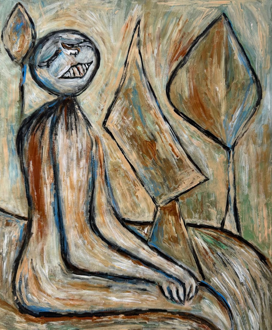 Paul Klee German Watercolor on Paper in the Style of. Figurative Expressionism Art Bacon & Klee Era: In the Style of — Definition:“In the style of” refers to a work created by an unidentified artist whose manner and visual language are strongly influenced by the named artist, without assert