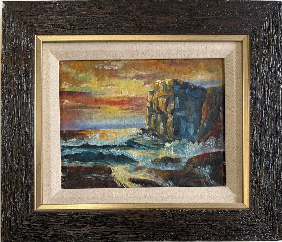 Albert Richter Oil on Canvas Painting In the Style of. Landscape. (1 of 5)