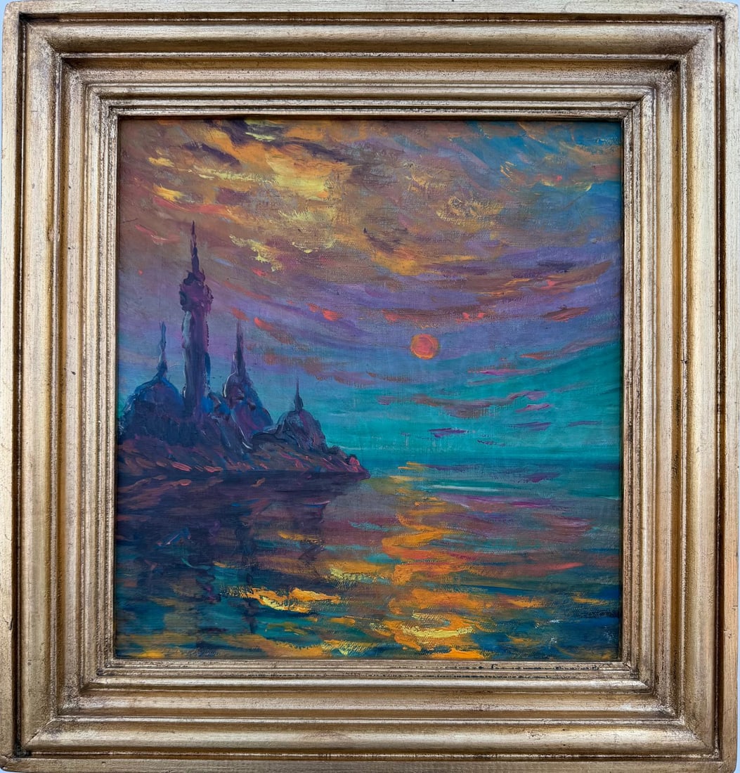 Claude Monet French 1840 - 1926 Oil on Canvas in the style of . Renoir & Manet Impressionist Era. (1 of 6)