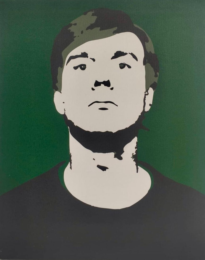 Andy Warhol Silkscreen/Canvas in the style of. Warhol & Haring Pop Art (1 of 6)