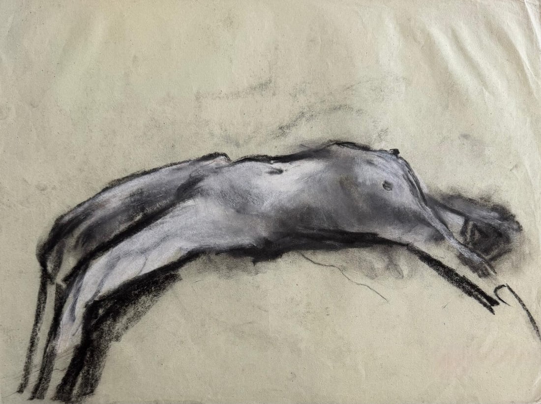 Jose Clemente Orozco Mexican Crayon on Paper In the Style of. Kahlo, Rivera & Orozco Era (1 of 5)