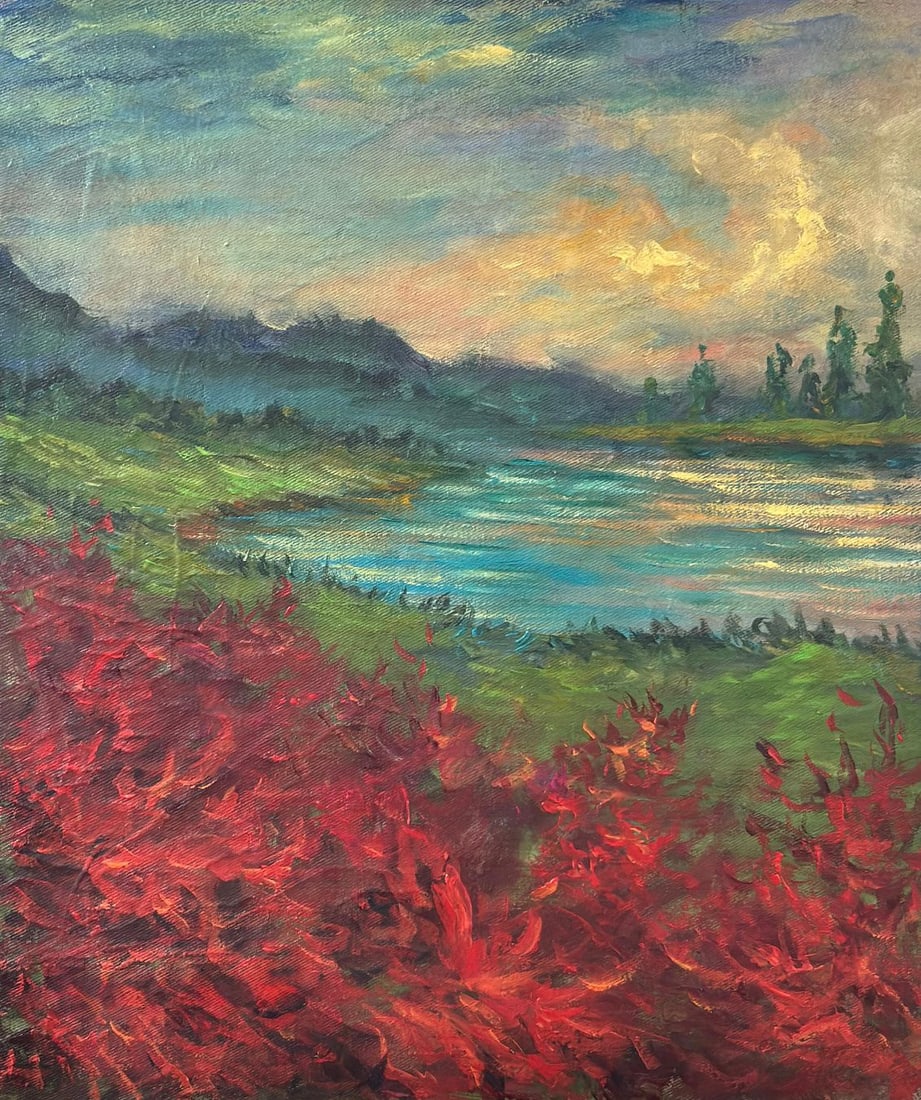 Claude Monet French 1840 - 1926 Oil on Canvas in the style of . Renoir & Manet Impressionist Era. (1 of 6)