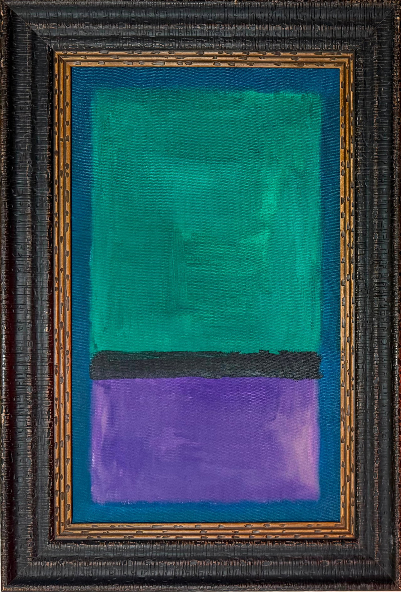 Mark Rothko American 1903–1970 Oil on Canvas Color Field Composition in the Style of, Newman& (1 of 6)