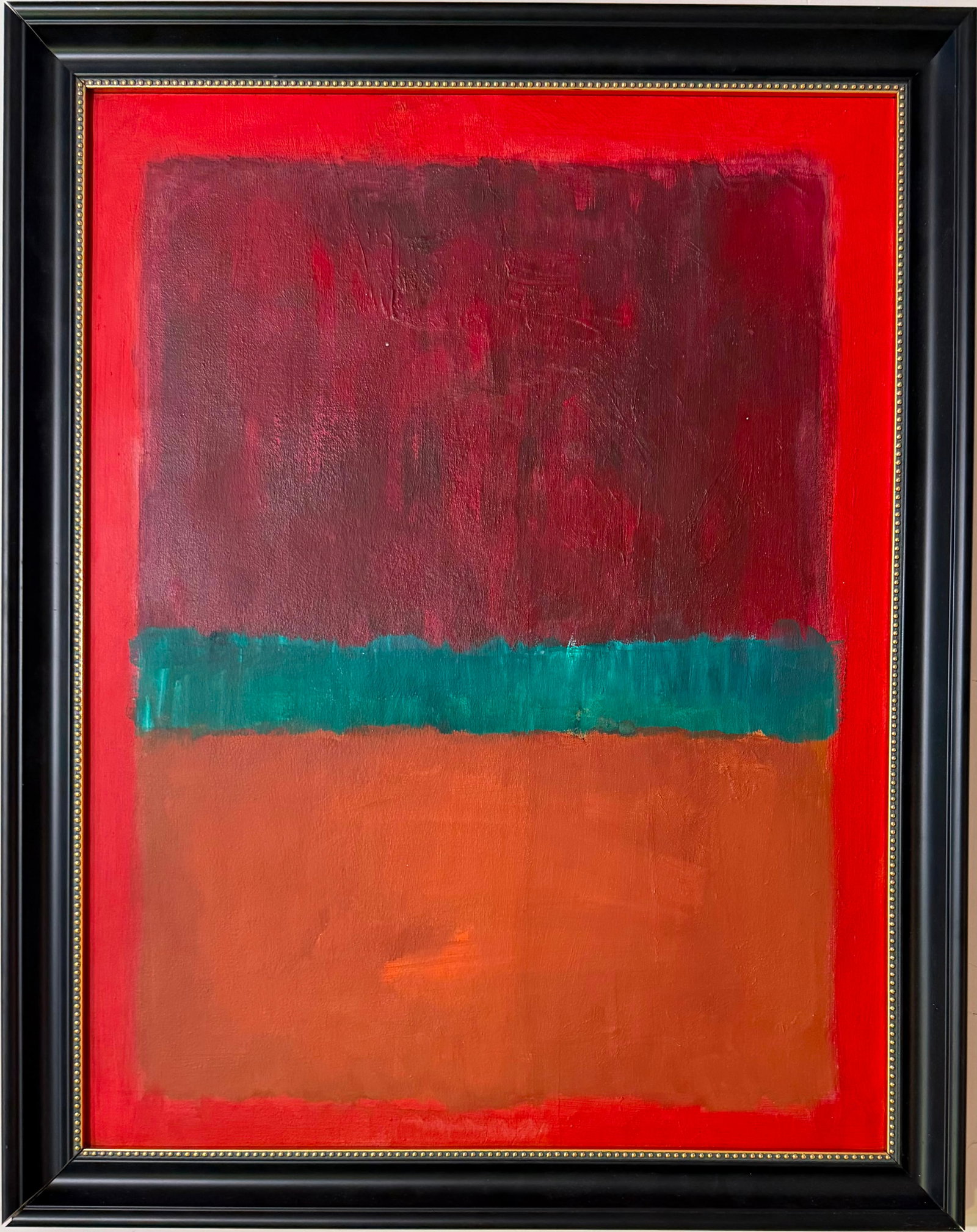 Mark Rothko American 1903–1970 Oil on Canvas Color Field Composition in the Style of, Abstract Era (1 of 7)