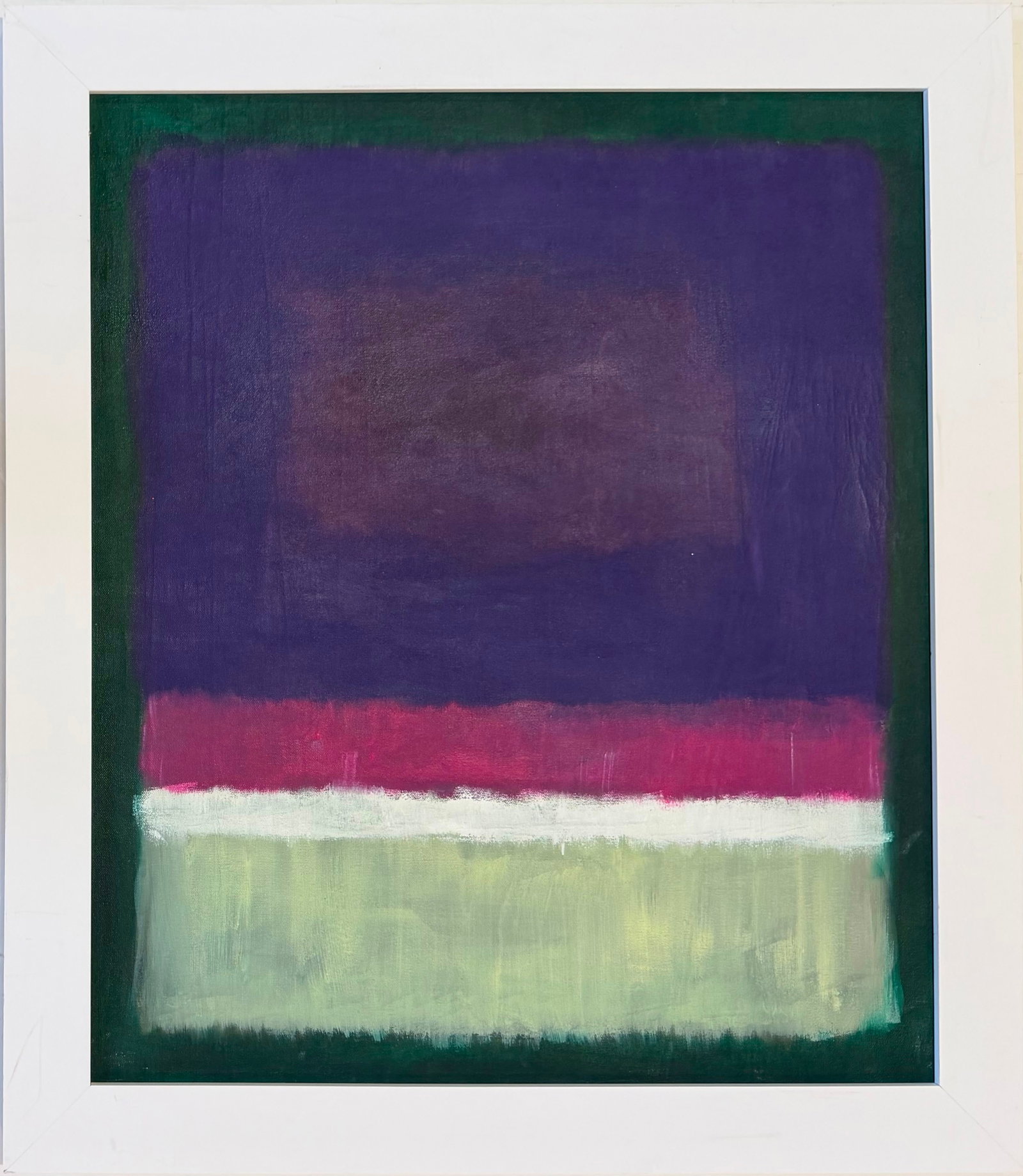 Mark Rothko American 1903–1970 Oil on Canvas Abstract Color Field Composition in the Style of, (1 of 6)