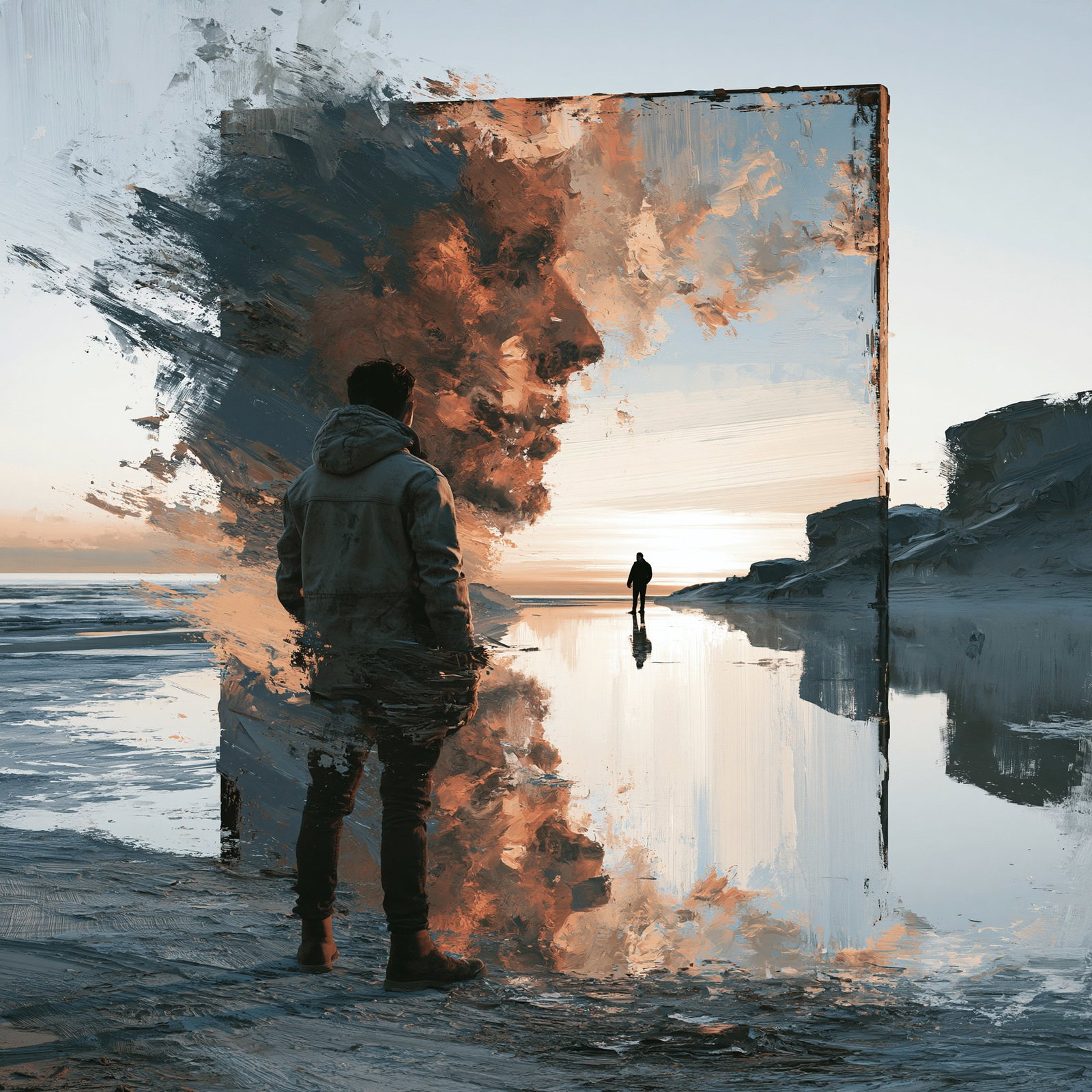 The Threshold Within. Acrylic print on panel. By the IAAG Artists Group. Contemporary. (1 of 2)