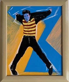 Andy Warhol American 1928-1987 Acrylic on Canvas Painting in the Style of Pop Art Era