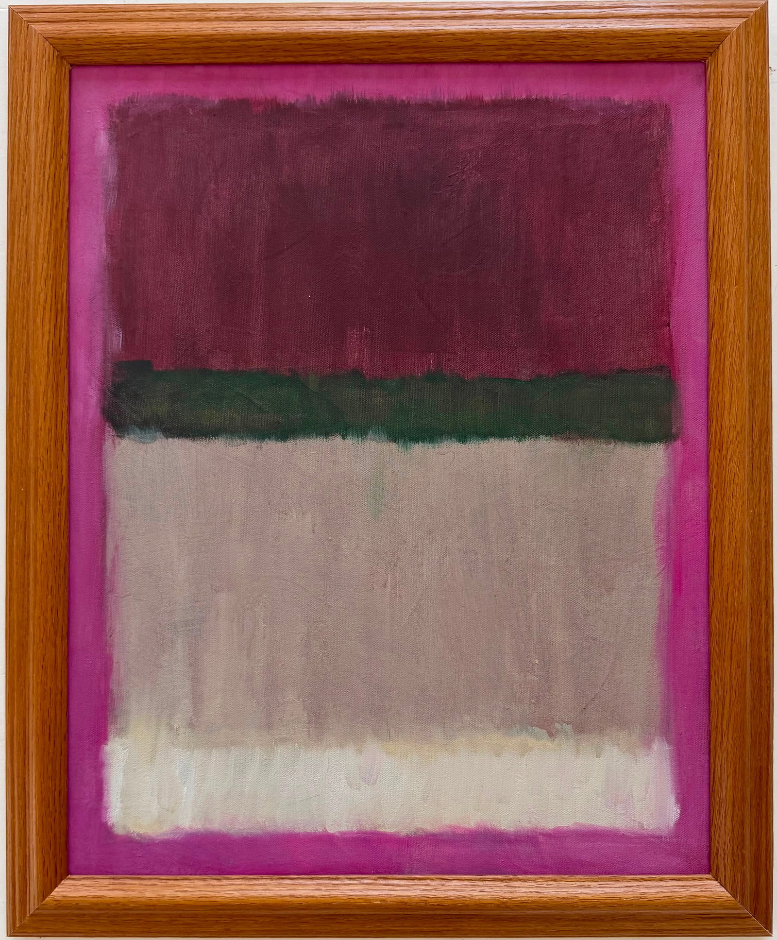 Mark Rothko American 1903-1970 Oil on Canvas painting in the style of Color Field Abstract Expressio (1 of 6)