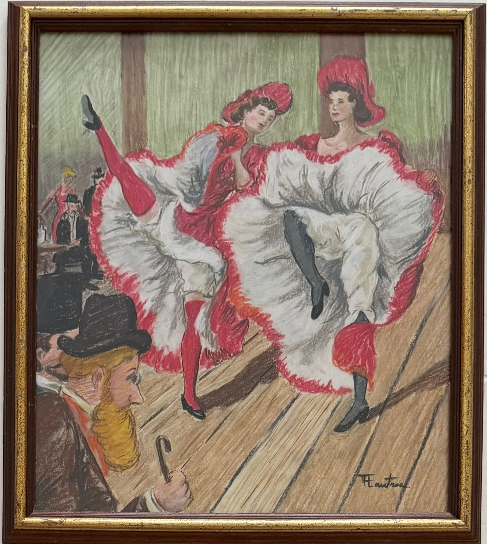 Henri de Toulouse-Lautrec French 1864-1901 Pastel on Paper painting in the style ofMonet Degas Era .: oilmon canvas 15 x 11 what if i told you to do a provenance for this work . salvador dali gouseche on paper 15 x 13 Vincent vann goght oil on canvas 15 x 11 . Galerie Aurora, Copenhagen, 1927; later w