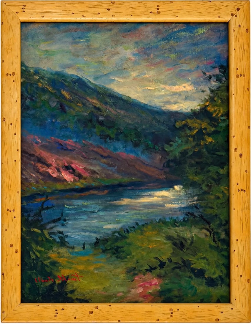 Claude Monet French 1840 - 1926 Oil on canvas in the style of Renoir & Manet Impressionist Era. (1 of 6)