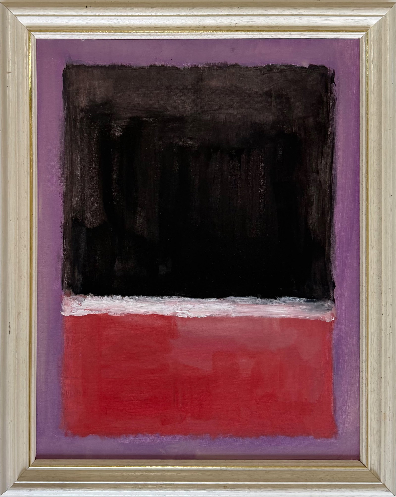 Mark Rothko America 1903 - 1970 Oil on Canvas painting in the style of, Pollock, Kline, Abstract Era (1 of 5)