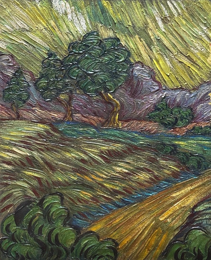 Vincent Van Gogh Dutch 1853-1890 Oil on Canvas (1 of 5)