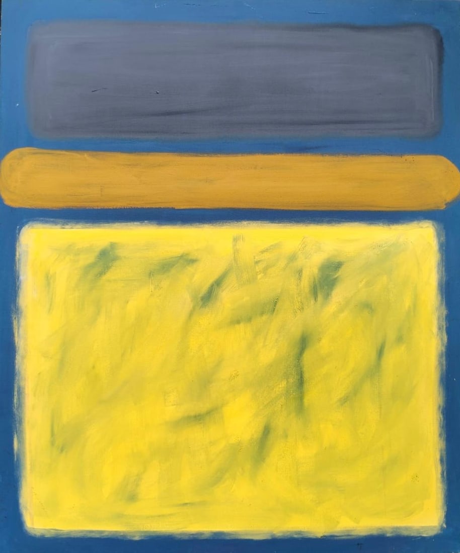Mark Rothko American 1903 - 1970 Oil on Canvas (1 of 6)