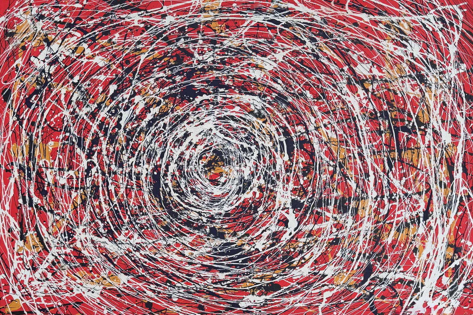 Jackson Pollock American Oil on Canvas (1 of 5)