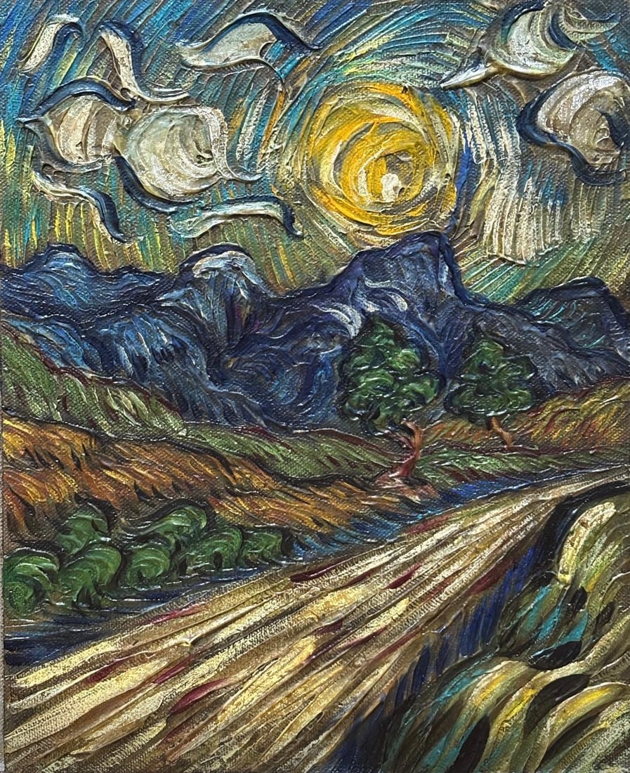 Vincent Van Gogh Dutch 1853-1890 Oil on Canvas (1 of 5)