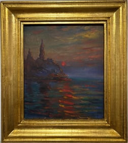 Claude Monet French 1840 - 1926 Oil on Canvas Painting . Renoir & Manet Impressionist