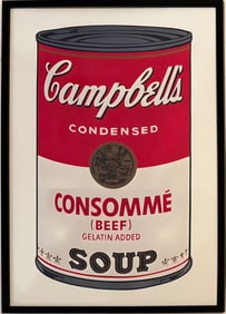 Andy Warhol American 1928-1987 Screenprint on Paper Painting in the Style of Pop Art Era