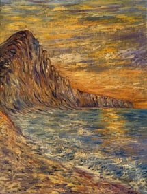 Claude Monet(1840–1926)French Oil/Canvas Painting in the Style of Monet Impressionist Landscape