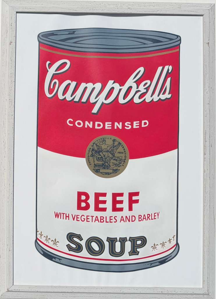 Andy Warhol 1928-1987 Silkscreen/Canvas in the style of. Warhol & Haring Pop Art (1 of 6)