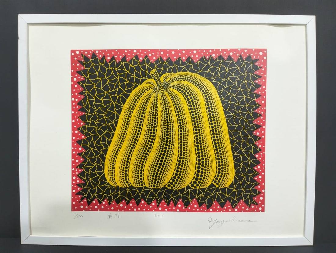 Yayoi Kusama (B.1929) Acrylic on canvas Japanese In the Style of. Pop Art Era (1 of 8)