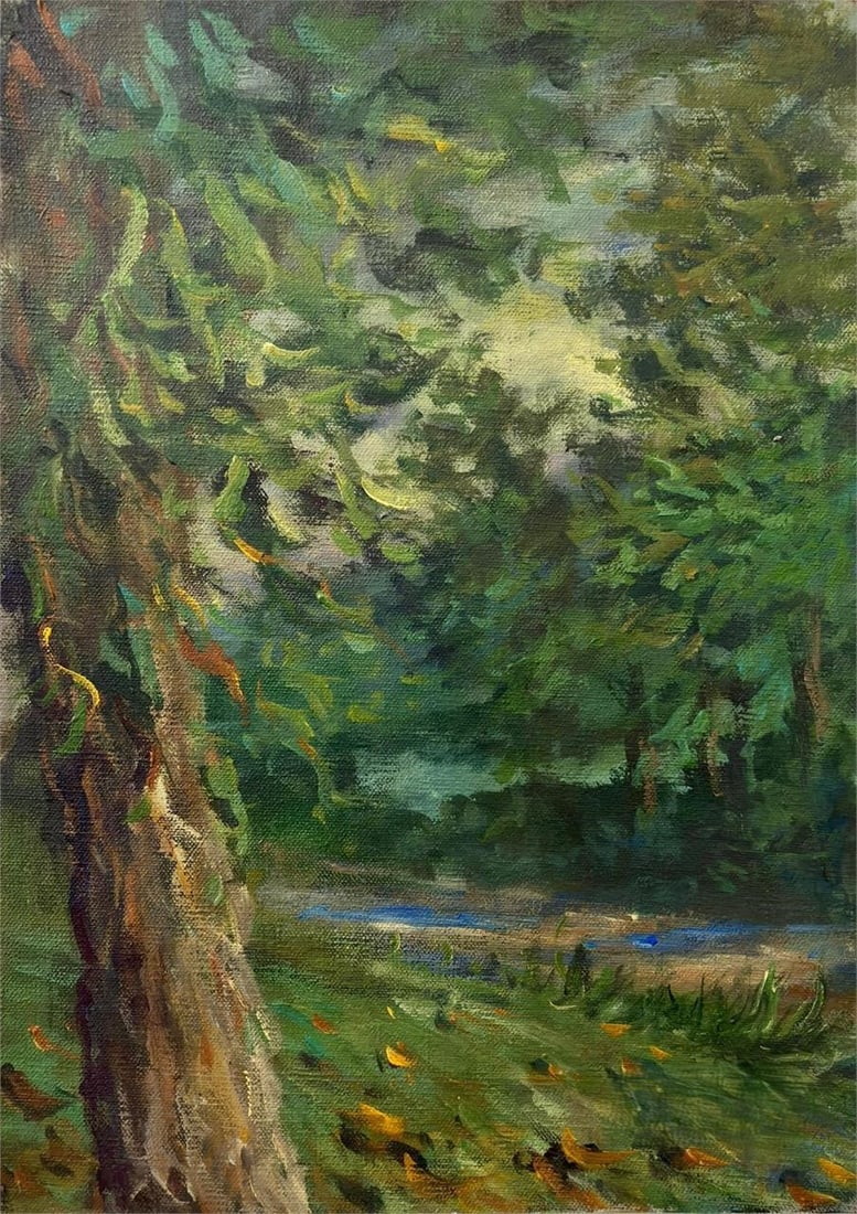 Claude Monet French 1840 - 1926 Oil on Canvas in the style of . Renoir & Manet Impressionist Era.B5 (1 of 4)