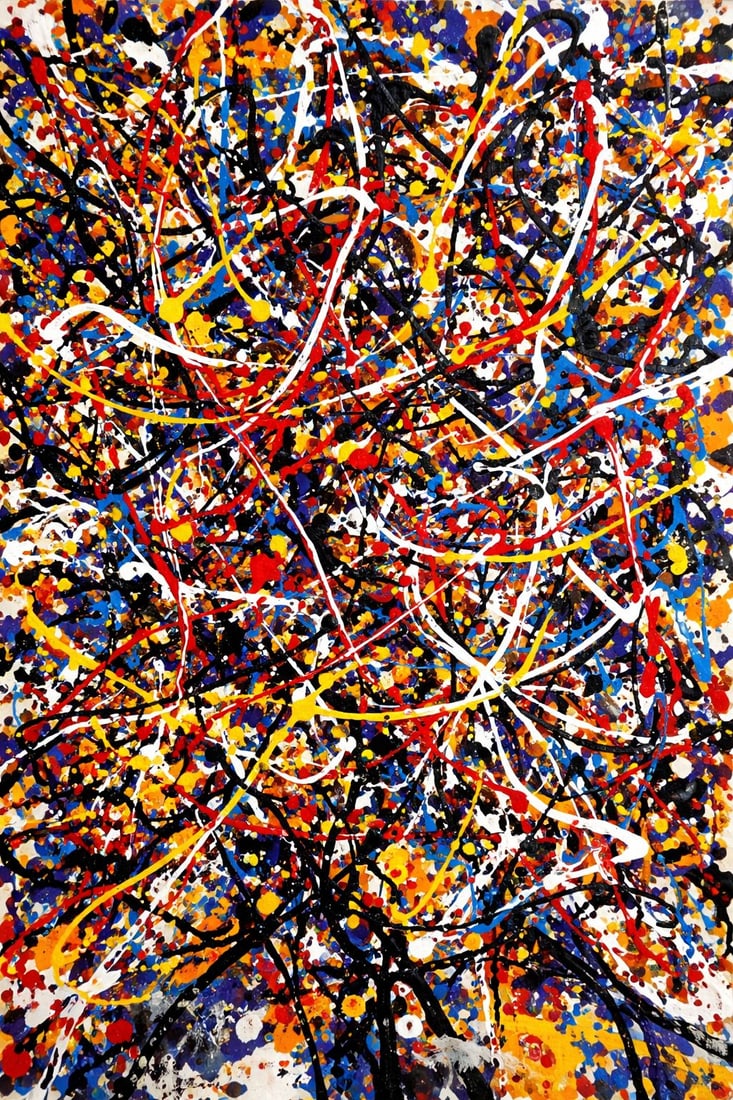 Chromatic Explosion: Energy Unleashed (1/1 Masterpiece NFT + Physical Artwork) (1 of 2)