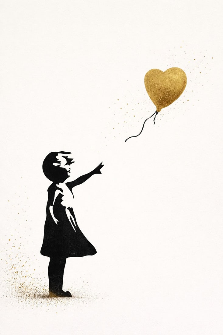 Golden Escape: The Last Release (1/1 Masterpiece NFT + Physical Artwork) (1 of 2)