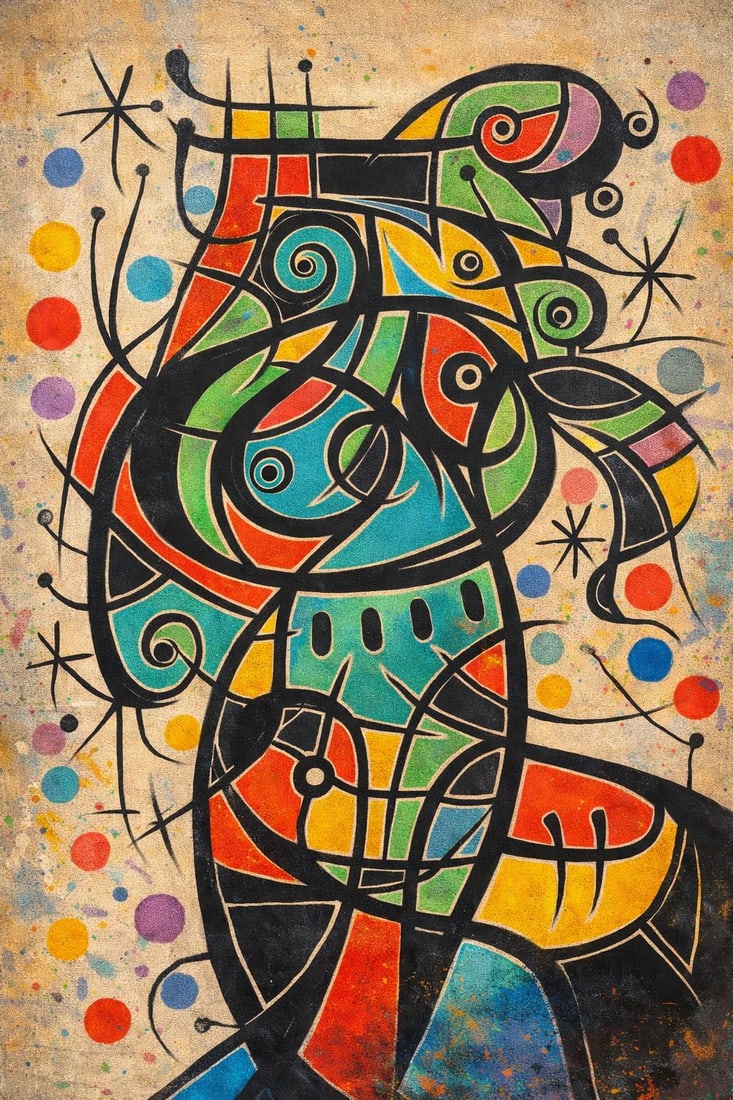 Chromatic Mind: The Abstract Identity (1/1 Masterpiece NFT + Physical Artwork) (1 of 1)