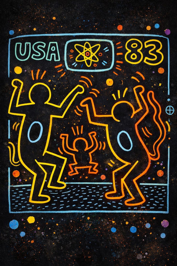 Victory Pulse: The Electric Celebration (1/1 Masterpiece NFT + Physical Artwork) (1 of 2)