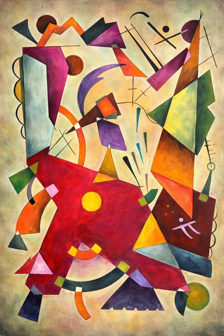 Chromatic Energy: The Geometric Pulse (1/1 Masterpiece NFT + Physical Artwork) (1 of 2)