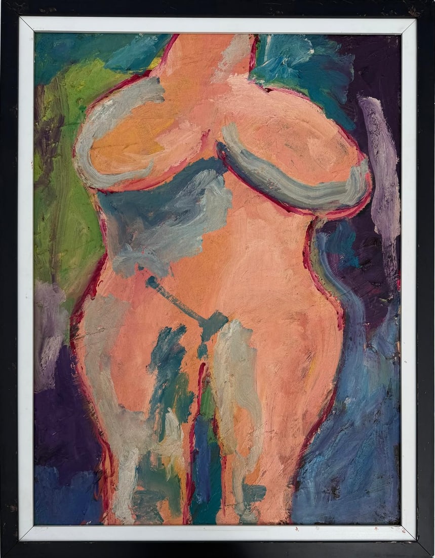 Willem de Kooning American 1904-1997 Woman Landscape, In the Style of, Oil on Canvas (1 of 6)