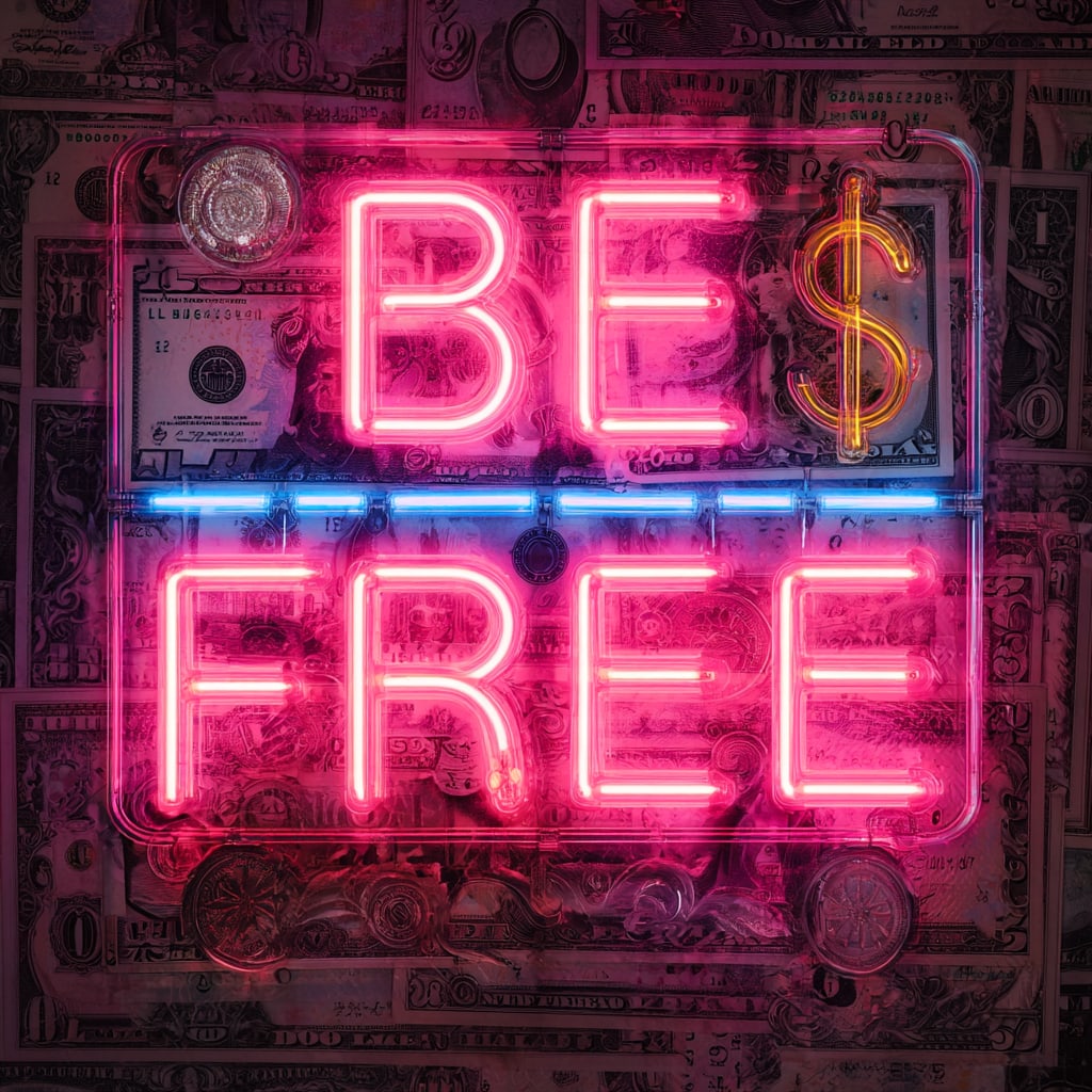 Be Free. Acrylic print on panel. By the IAAG Artists Group. Contemporary. (1 of 2)
