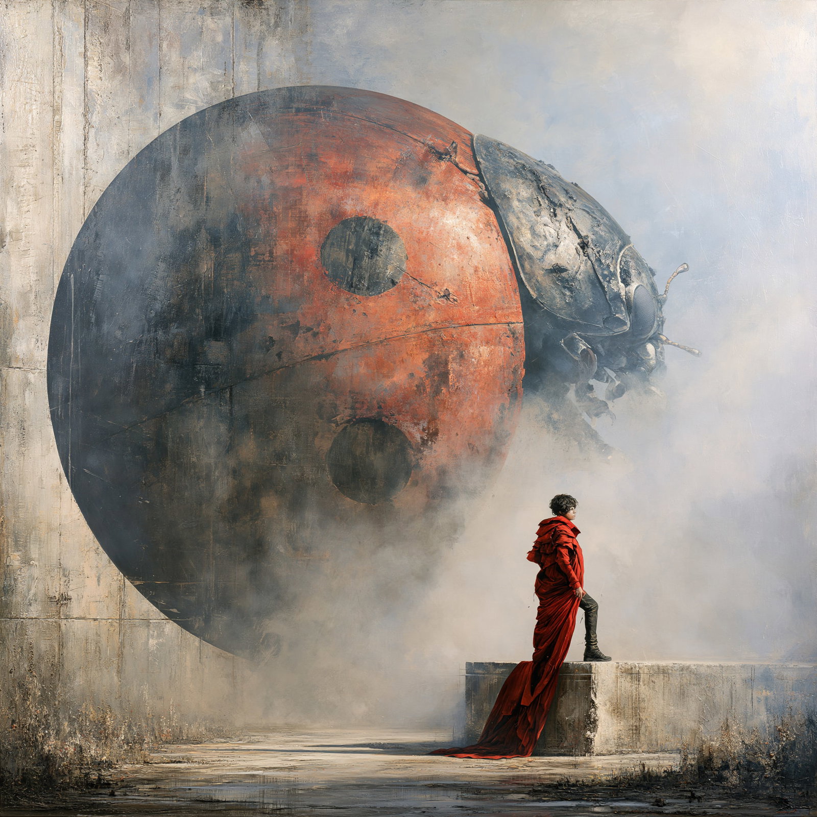 The Guardian of Fortune. Acrylic print on panel. By the IAAG Artists Group. Contemporary. (1 of 2)