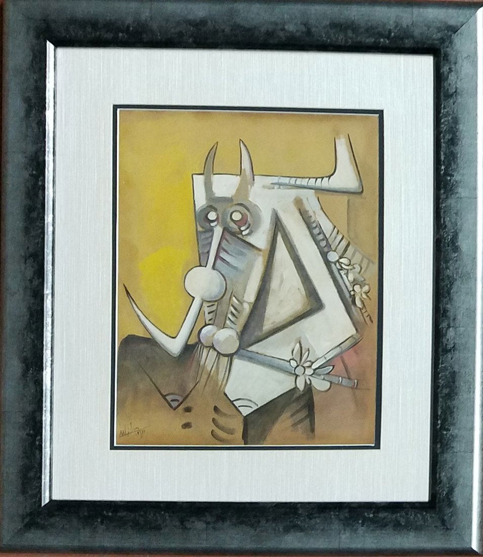 Wifredo Lam ( Gouache and ink on paper) (1 of 1)