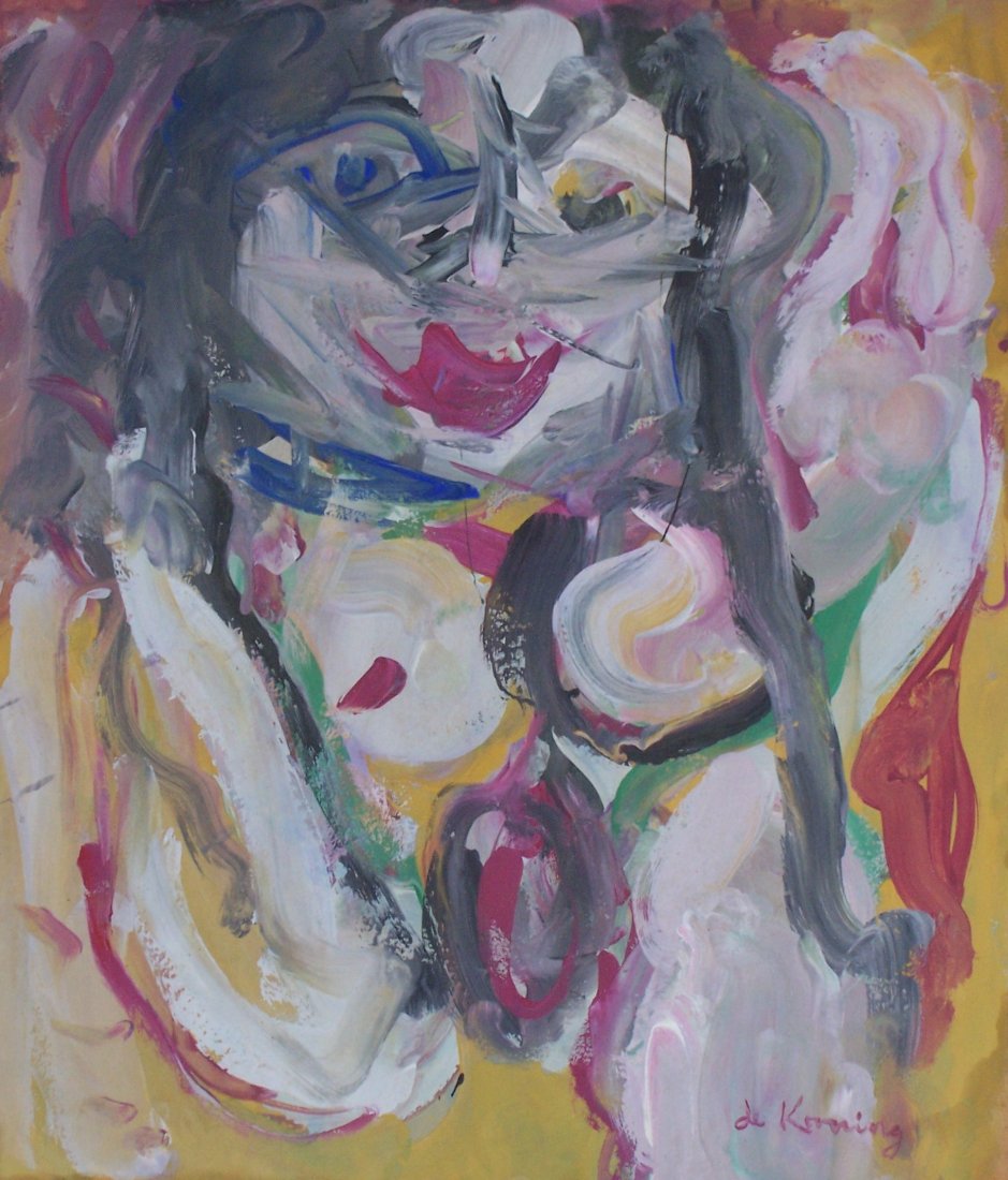 Willem De Kooning (Mixed media on paper) (1 of 1)